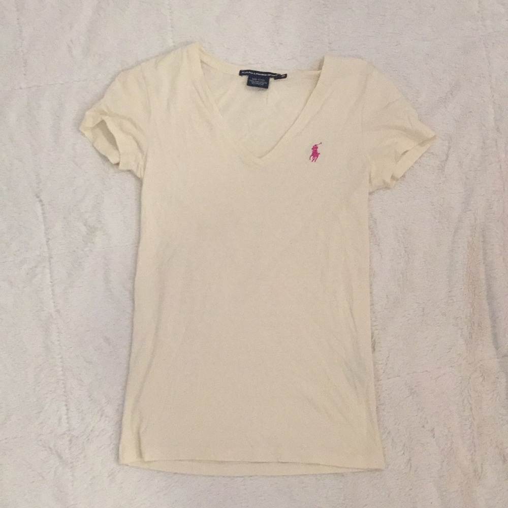 Off-white polo v-neck